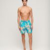 Shorts de bain 43 cm à imprimé hawaïen recyclé Shorts de bain 43 cm à imprimé hawaïen recyclé