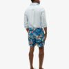 Shorts de bain 43 cm à imprimé hawaïen recyclé Shorts de bain 43 cm à imprimé hawaïen recyclé