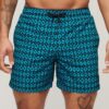 Shorts de bain imprimé de 38 cm en matière recyclée Shorts de bain imprimé de 38 cm en matière recyclée