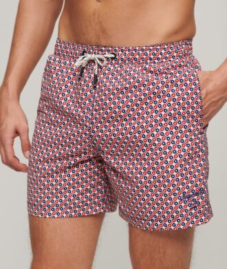 Shorts de bain imprimé de 38 cm en matière recyclée