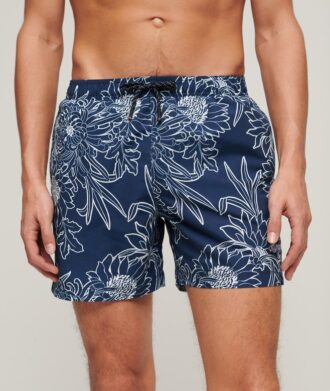 Shorts de bain imprimé de 38 cm en matière recyclée