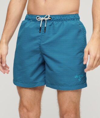 Shorts de bain imprimé de 38 cm en matière recyclée