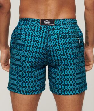 Shorts de bain imprimé de 38 cm en matière recyclée