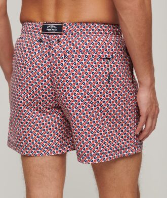 Shorts de bain imprimé de 38 cm en matière recyclée