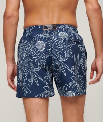 Shorts de bain imprimé de 38 cm en matière recyclée