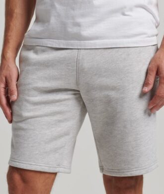 Shorts en jersey brodé au logo Vintage