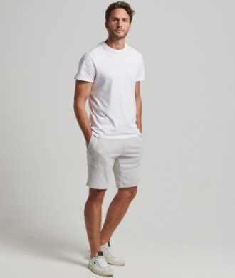 Shorts en jersey brodé au logo Vintage