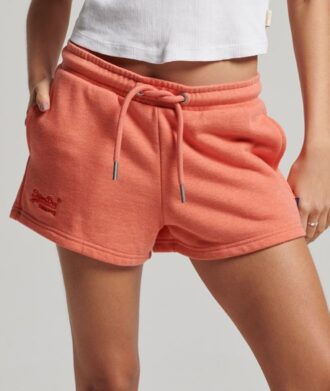 Shorts en jersey brodé d&rsquo;un logo Vintage