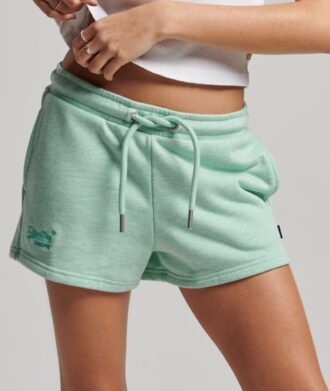 Shorts en jersey brodé d&rsquo;un logo Vintage