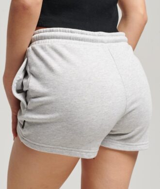 Shorts en jersey brodé d&rsquo;un logo Vintage