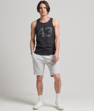 Shorts en jersey de coton Organic Cotton avec logo Vintage