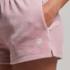 Shorts en velours avec logo S Shorts en velours avec logo S