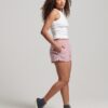 Shorts en velours avec logo S Shorts en velours avec logo S