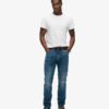 Slim Straight Jeans Vintage en Organic Cotton Slim Straight Jeans Vintage en Organic Cotton