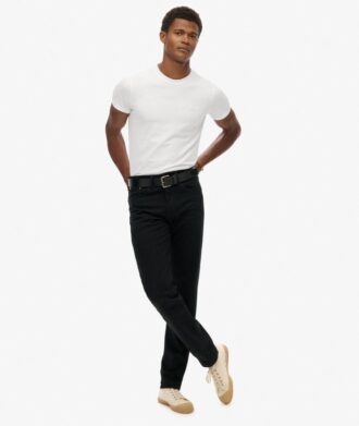 Slim Straight Jeans Vintage en Organic Cotton