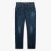 Slim Straight Jeans Vintage en Organic Cotton Slim Straight Jeans Vintage en Organic Cotton