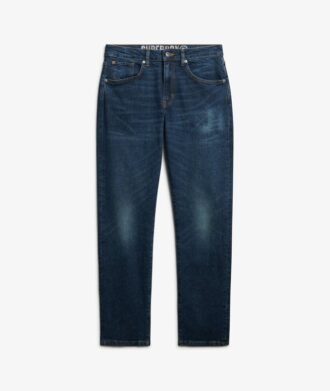 Slim Straight Jeans Vintage en Organic Cotton
