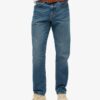 Slim Straight Jeans Vintage en Organic Cotton Slim Straight Jeans Vintage en Organic Cotton