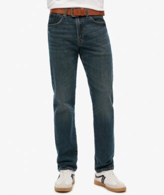 Slim Straight Jeans Vintage en Organic Cotton