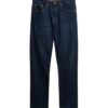 Slim Straight Jeans Vintage en Organic Cotton Slim Straight Jeans Vintage en Organic Cotton