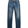Slim Straight Jeans Vintage en Organic Cotton Slim Straight Jeans Vintage en Organic Cotton