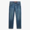 Slim Straight Jeans Vintage en Organic Cotton Slim Straight Jeans Vintage en Organic Cotton