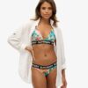 Slip bikini classique avec logo Slip bikini classique avec logo