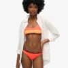 Slip de bikini échancré élastique Slip de bikini échancré élastique