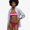 Slip de bikini échancré élastique Slip de bikini échancré élastique