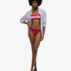 Slip de bikini échancré élastique Slip de bikini échancré élastique