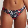 Slip de bikini froncé en matière recyclée Slip de bikini froncé en matière recyclée