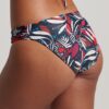 Slip de bikini froncé en matière recyclée Slip de bikini froncé en matière recyclée