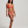 Slip de bikini froncé en matière recyclée Slip de bikini froncé en matière recyclée