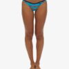 Slip de bikini rayé recyclé Slip de bikini rayé recyclé