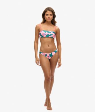 Slip de bikini tropical