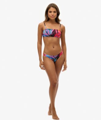 Slip de bikini tropical