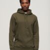 Sweat à capuche ample avec micro-logo