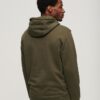 Sweat à capuche ample avec micro-logo