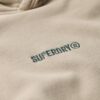 Sweat à capuche ample avec micro-logo