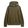 Sweat à capuche ample avec micro-logo