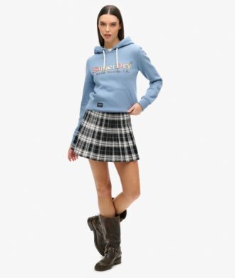 Sweat à capuche avec logo arc-en-ciel