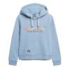 Sweat à capuche avec logo arc-en-ciel