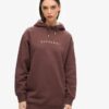 Sweat à capuche avec logo métallisé de luxe Sweat à capuche avec logo métallisé de luxe