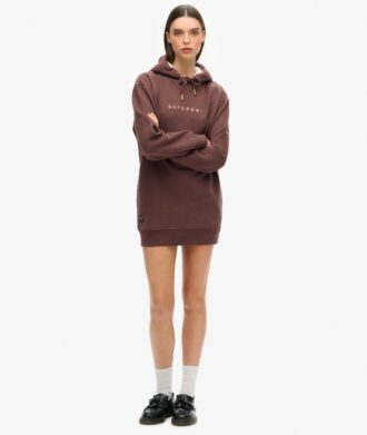 Sweat à capuche avec logo métallisé de luxe