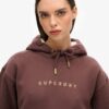 Sweat à capuche avec logo métallisé de luxe Sweat à capuche avec logo métallisé de luxe