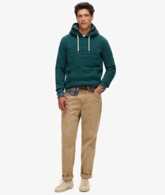 Sweat à capuche avec motif en relief
