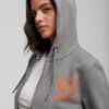 Sweat à capuche court zippé Athletic Essentials Sweat à capuche court zippé Athletic Essentials