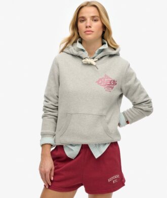 Sweat à capuche métallisé