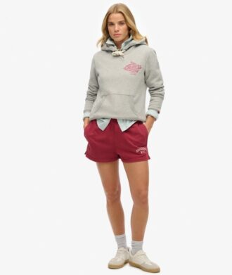 Sweat à capuche métallisé