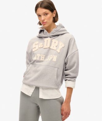 Sweat à capuche oversize avec appliqué Athletic Essentials